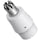 Trimcoo Genuine Magnetic Replacement Nose Hair Blades - Only Fit for H1 & H3 Body Hair Trimmer, Electric Nose & Ear Hair Trimmer, Easy Snap-On & Rinseable, Durable Stainless Steel, 1 Pack (White)