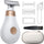Trimcoo 2026 NEW Bikini Trimmer for Women - Small But Powerful Electric Razors, Intimate Pubic Hair/Lady Facial Painless Removal, USB-C Cordless Body Shaver for Trip, Replaceable Wet/Dry Blade, White
