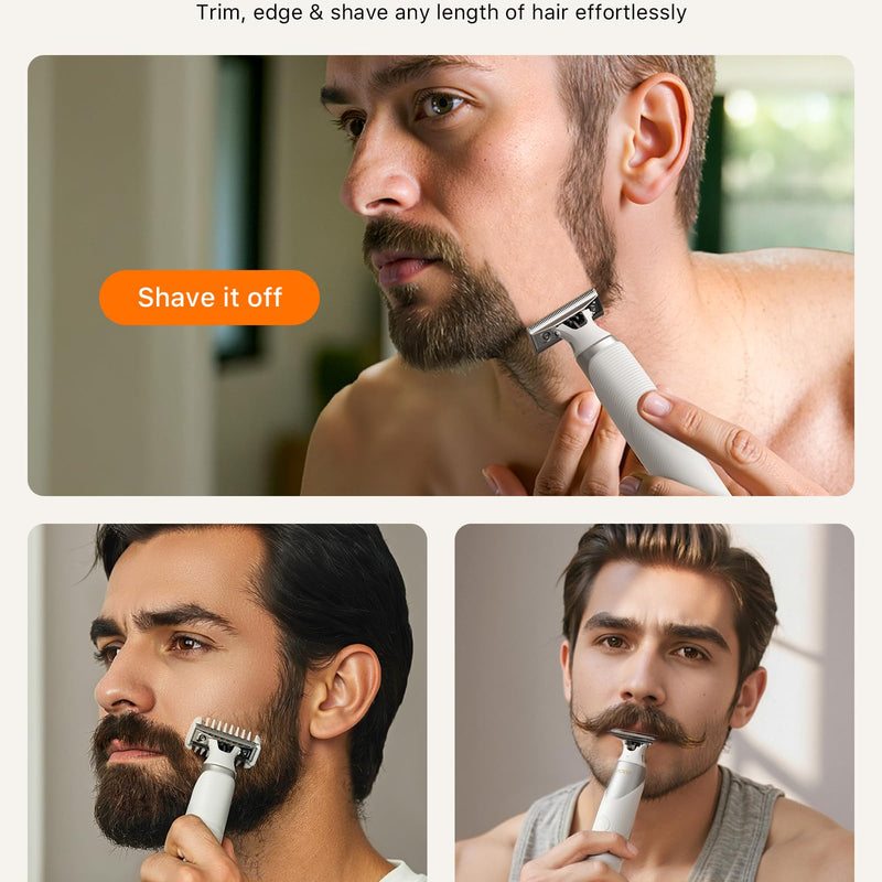 Trimcoo New 12 in 1 Adjustable Comb - Only Fit for Xpertt Trimmer for Men, 12 Precise Length Settings, Seamless Rotation, Effortless Pro - Grade Beard Shaping, 1 Pack-S-130505