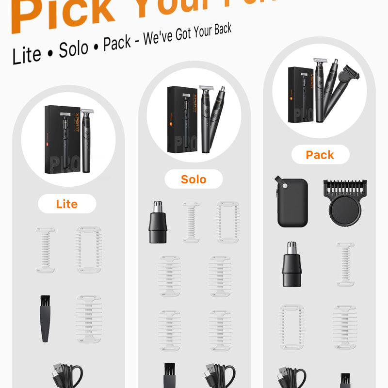 H1 DetailCare Trimmer Pack （Black）